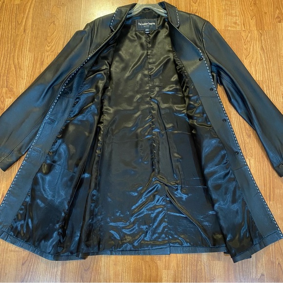 The Leather Company New York leather brown coat. Size 4XL - Picture 10 of 11